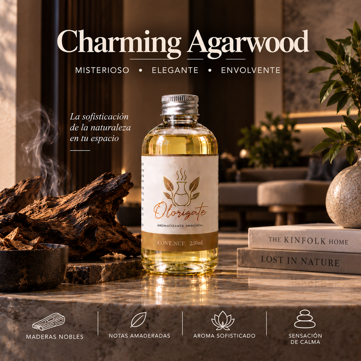 Aceite aromático Olorizate Charming Agarwood